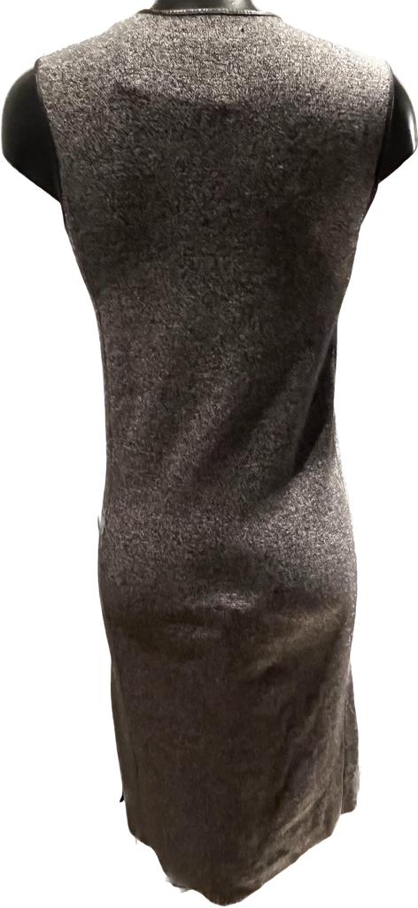 Zara Grey Wool Dress  Size L - NEW with Tags