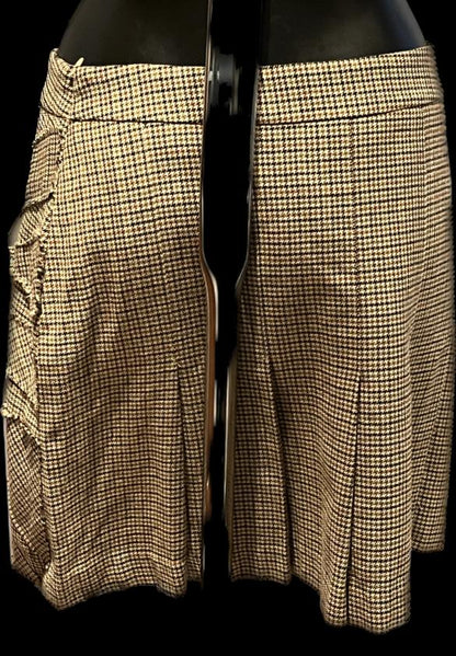 Fake London Tweed Skirt Size L - NEW with Tags