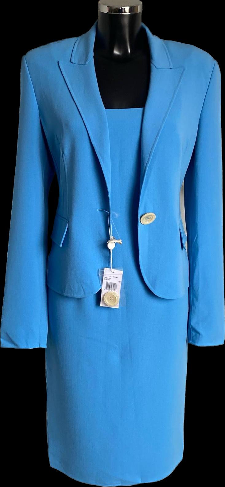 Michael Kors Royal Blue Dress Suit - size UK6 - NEW with Tags
