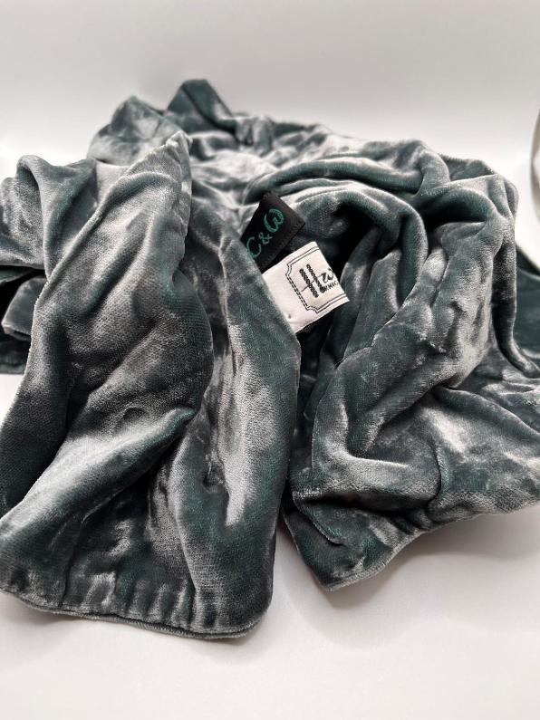 Harrods Velvet Scarf - Pre-loved