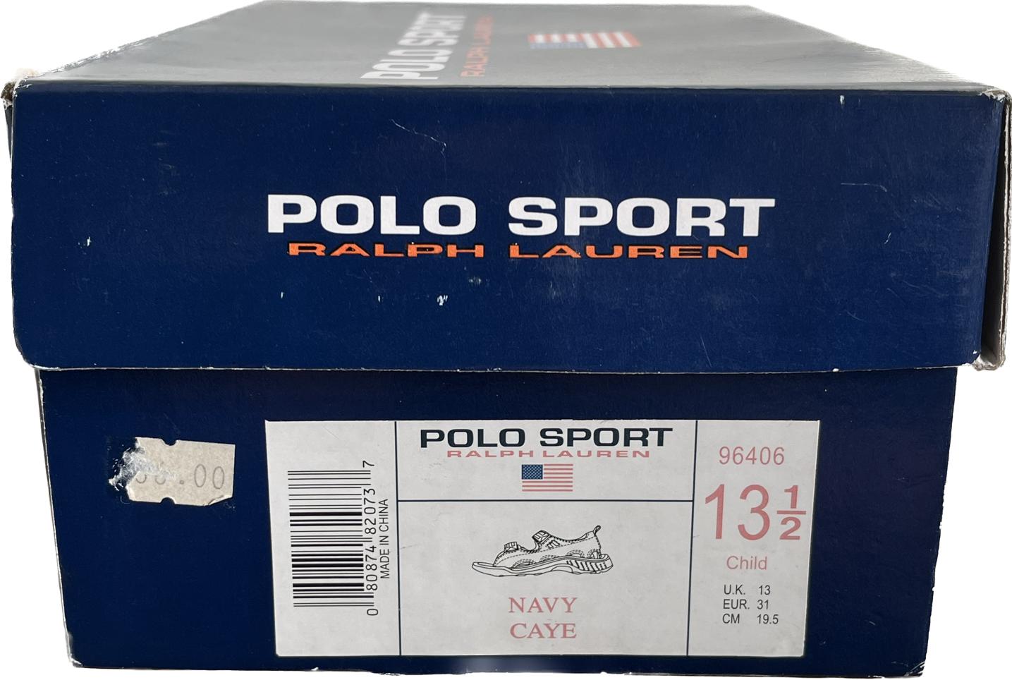 Polo Sport Boys Sandal size UK13. NEW in box