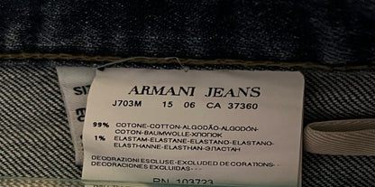 Armani Jeans Dark Wash Jeans - Size W34 - Pre-loved