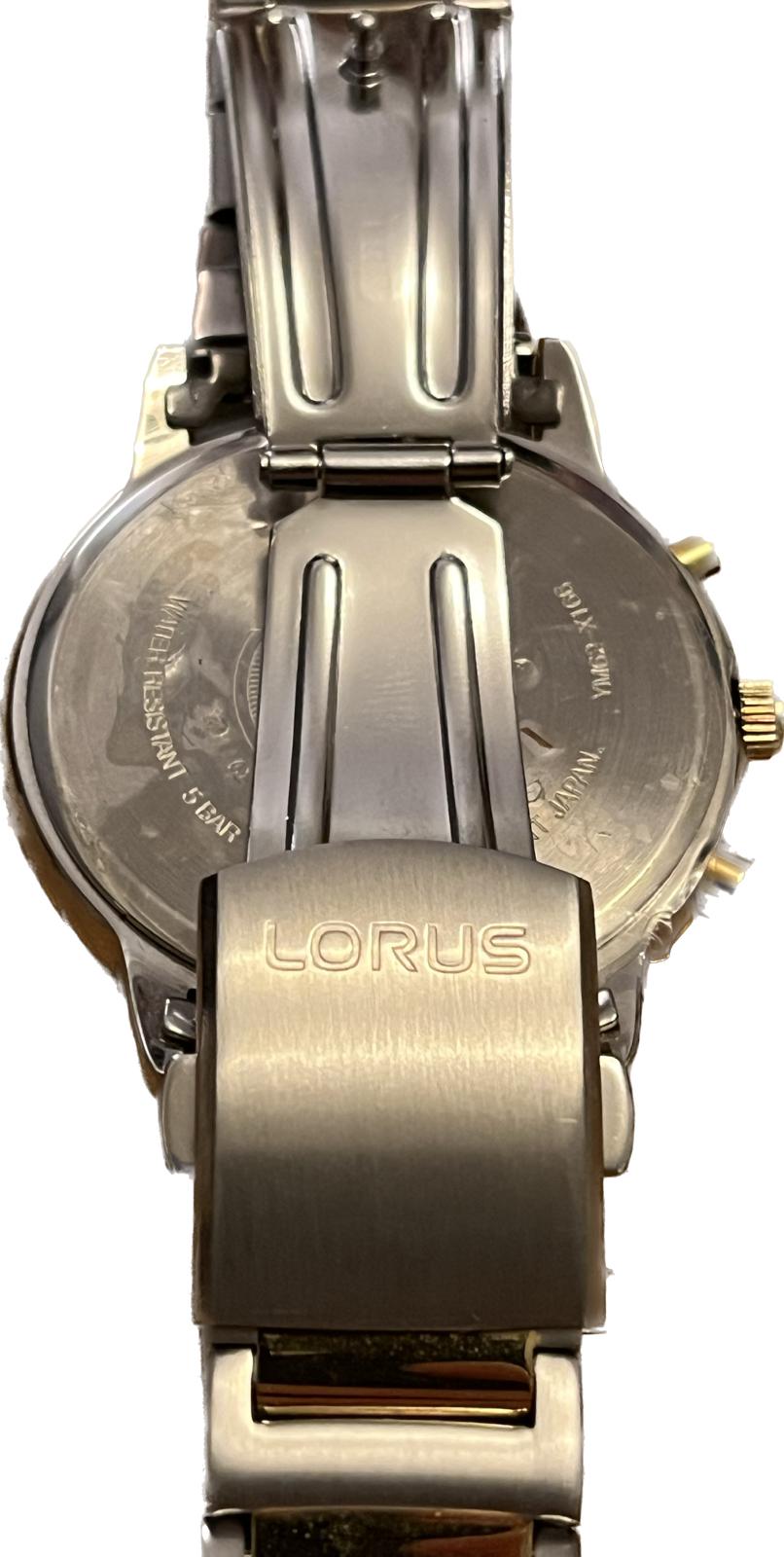 LORUS Chronograph Watch - New