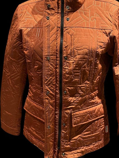 Hunter Jacket in Burnt Orange - size S - Pre-loved, Stunning