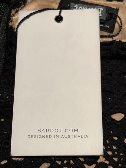 Bardot Black  Dress Size UK 6 - NEW