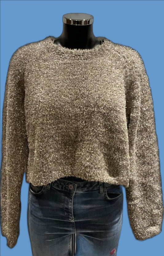 All Saints Tinsel Jumper -  size L - NEW with Tags