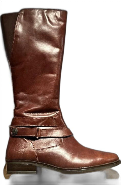 Primigi Brown  Leather Boots size UK4/ EU 37 - NEW in Box