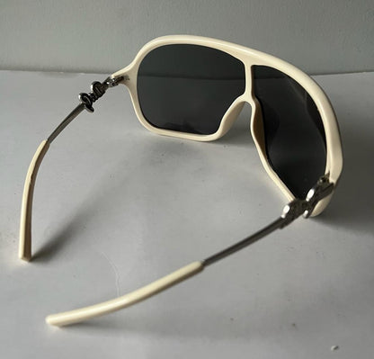 Dolce & Gabbana White Vintage Sunglasses - Pre-loved