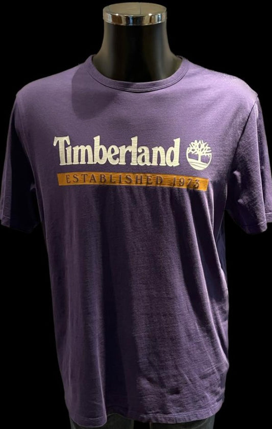 Timberland Purple T-shirt  Size L- Pre-loved