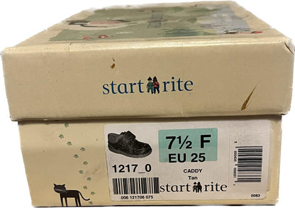 Start-rite Brown CADDY Shoes size UK7.5F  Infant  NEW with Box