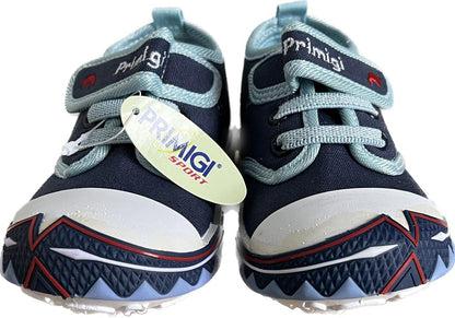 Primigi Blue & White Play Shoes size EU21 UK4.5 Infant NEW in Box