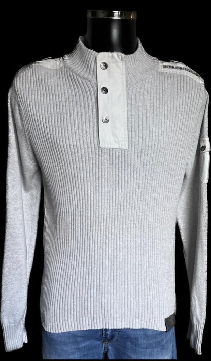 Diesel Grey Jumper - size L - Pre-loved