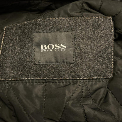 Boss Grey Wool Jacket size UKL - Pre-loved